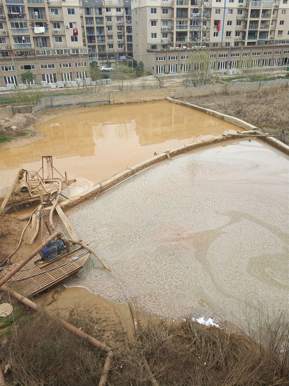 南芬沉淀池淤泥清理-厂区废水池淤泥清淤