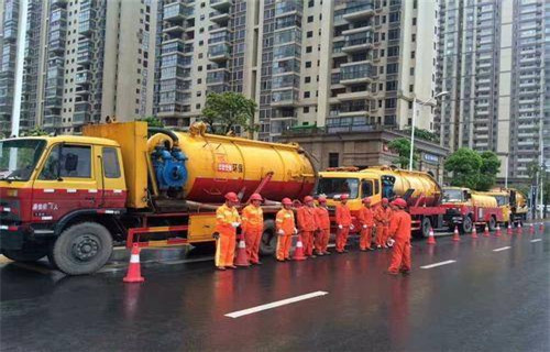 南芬市政管道清淤